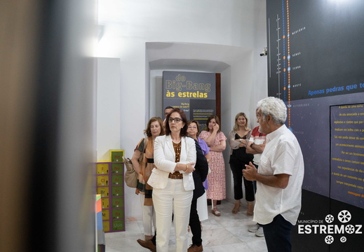 Visita ao Centro de Ciência Viva de Estremoz - Elvira Fortunato Ministra da Ciência, Tecnologia e Ensino Superior