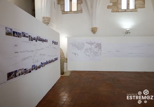 Exposição - Os Bairros do Castelo e Santiago em Estremoz um levantamento de Rui Pimentel